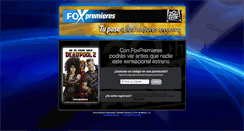 Desktop Screenshot of foxpremieres.com.mx